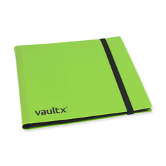 20 double-sided pages with 12 pockets per page for up to 480 cards.