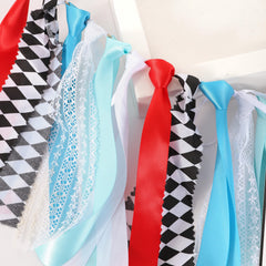 VAVAYAO high chair banner setup for quick display