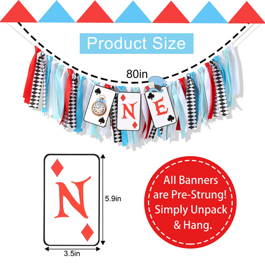 VAVAYAO 'ONE' letters banner closeup shows first birthday charm