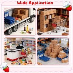 Vawuz 1:12 scale dollhouse set for immersive scenes