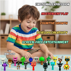 VbStar detailed cartoon mini figures perfect for display and storytelling.