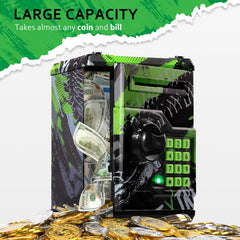 Vcertcpl ABS piggy bank body for sturdy, quiet play.