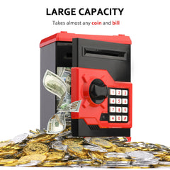 Vcertcpl ATM piggy bank open door revealing password protection