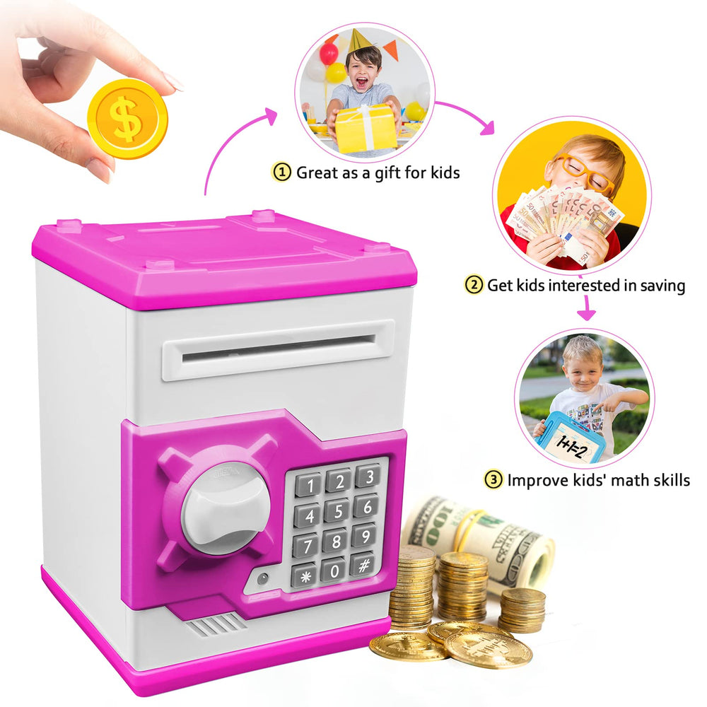 Vcertcpl coin and bill slots illustrate wide storage capacity for allowances