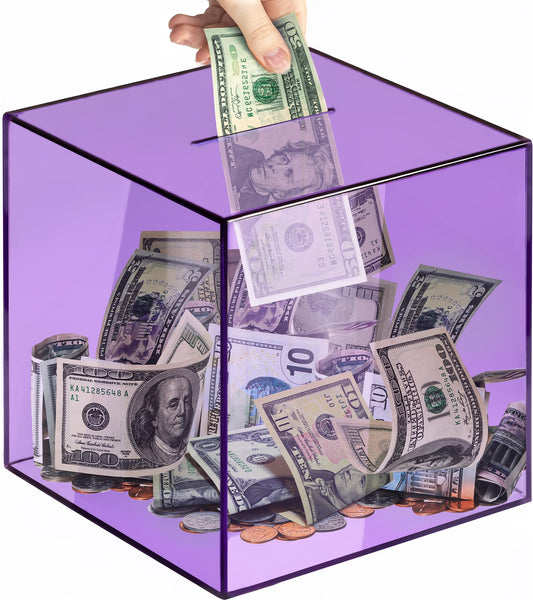 Vcertcpl piggy bank with break-open design showing growing savings.