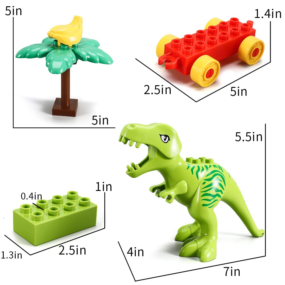 VConejo baby dinosaurs figures encourage nurturing play and social storytelling.