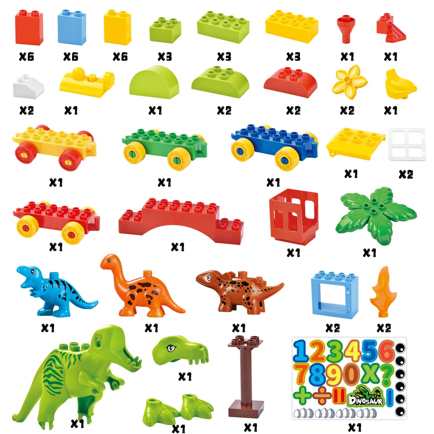 VConejo big T-Rex with open mouth enhances dramatic play.