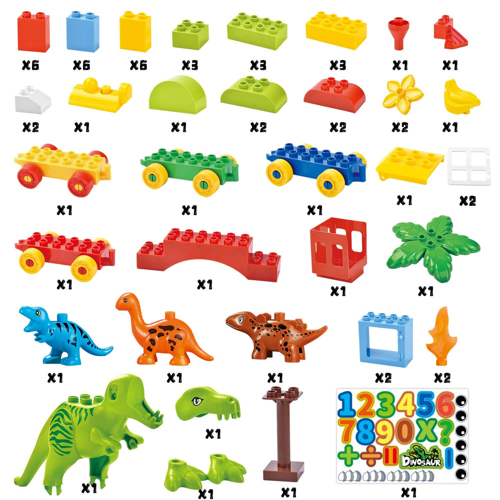 VConejo big T-Rex with open mouth enhances dramatic play.