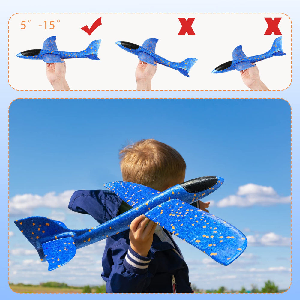 VCOSTORE foam airplanes built from EPP foam material offer light, durable use.