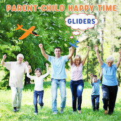 VCOSTORE foam airplanes support family outdoor play and shared fun.