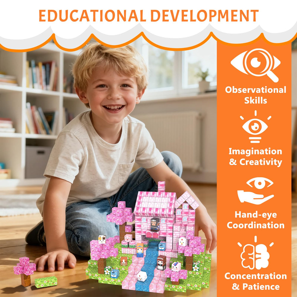 Vdealen magnetic blocks make an engaging gift for birthdays and holidays.