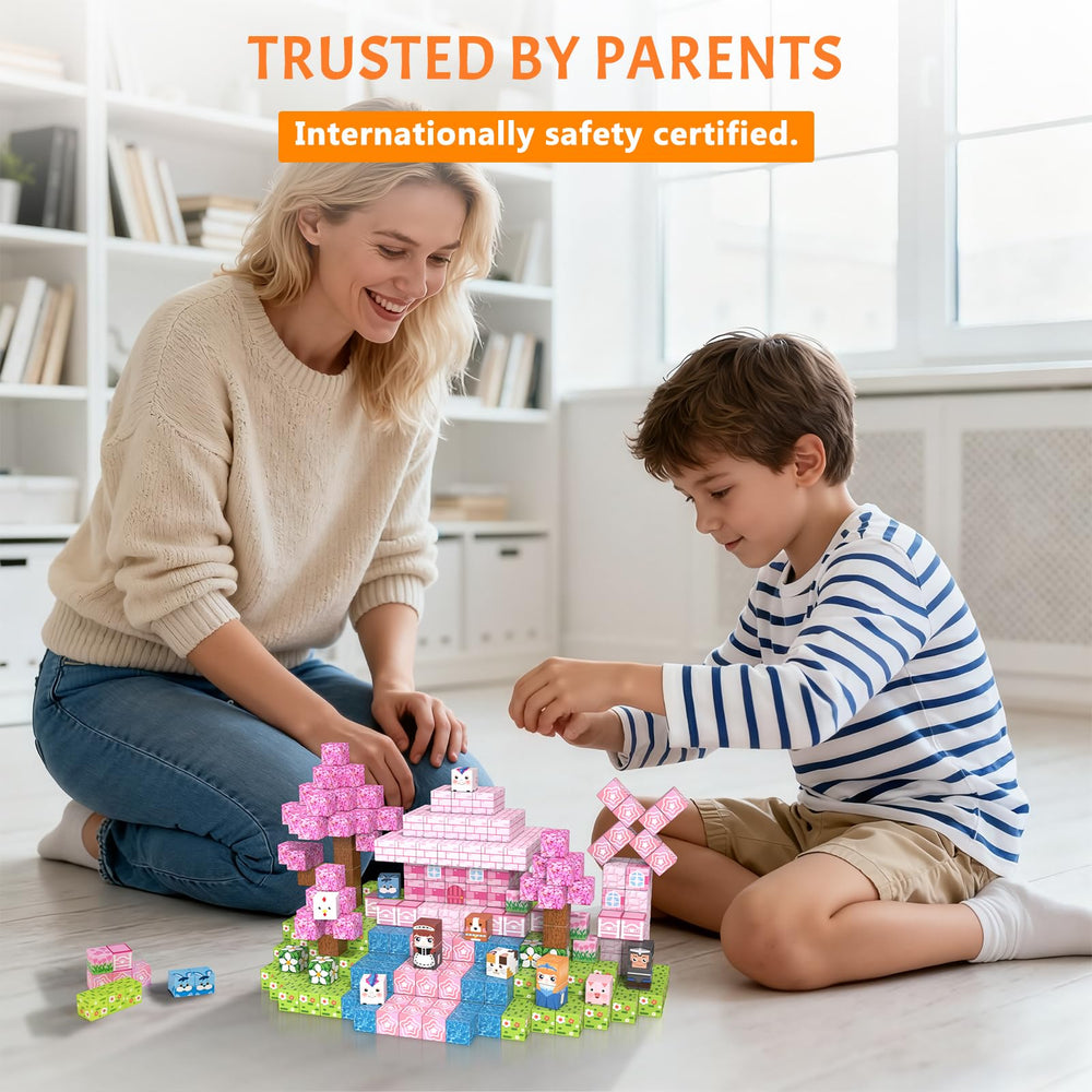 Open-ended Vdealen play supports early STEM exploration and problem-solving.