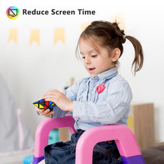 Vdealen Speed Cube Set anti-pop mechanism closeup demonstrates reliable turning