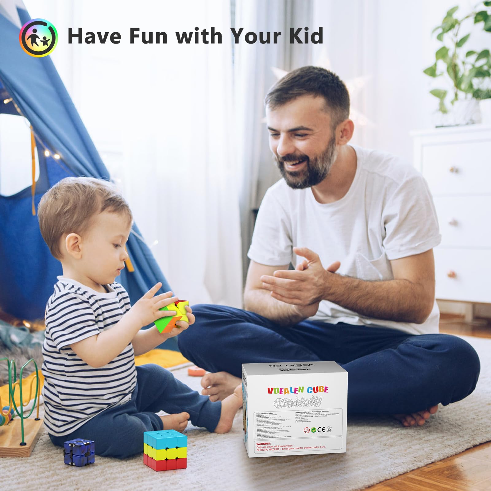 Vdealen skewb puzzle cube for quick solves and spatial thinking.