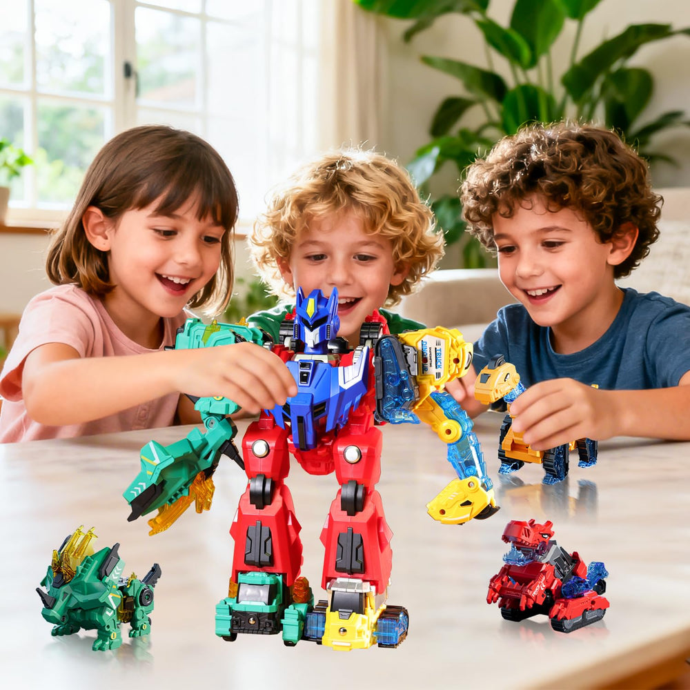 VEAIS Family Gift-Ready STEM Toy supports group play at home or in class.
