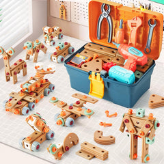 VEAIS Kids Tool Set drill for safe, engaging construction play.