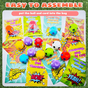 VEALIZUU colorful spinner balls in seven colors for kids