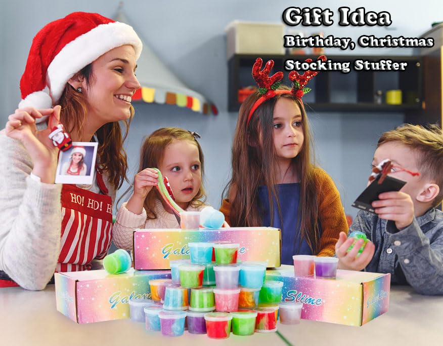 VebeGuk reusable slime containers keep slime fresh between uses.