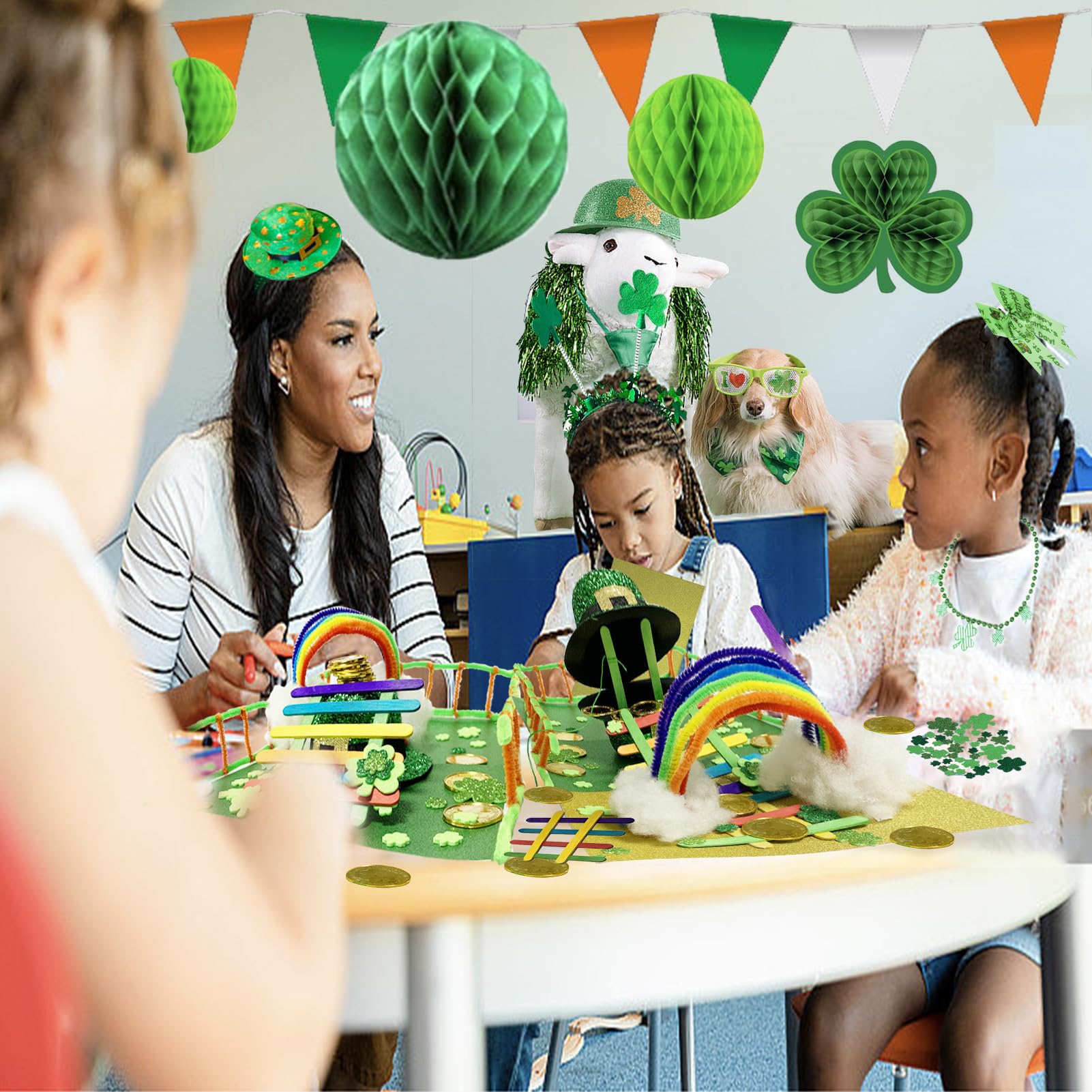 Vecacosic Leprechaun Trap Kit used as classroom activity or party décor