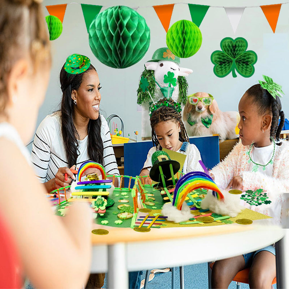 Vecacosic Leprechaun Trap Kit used as classroom activity or party décor