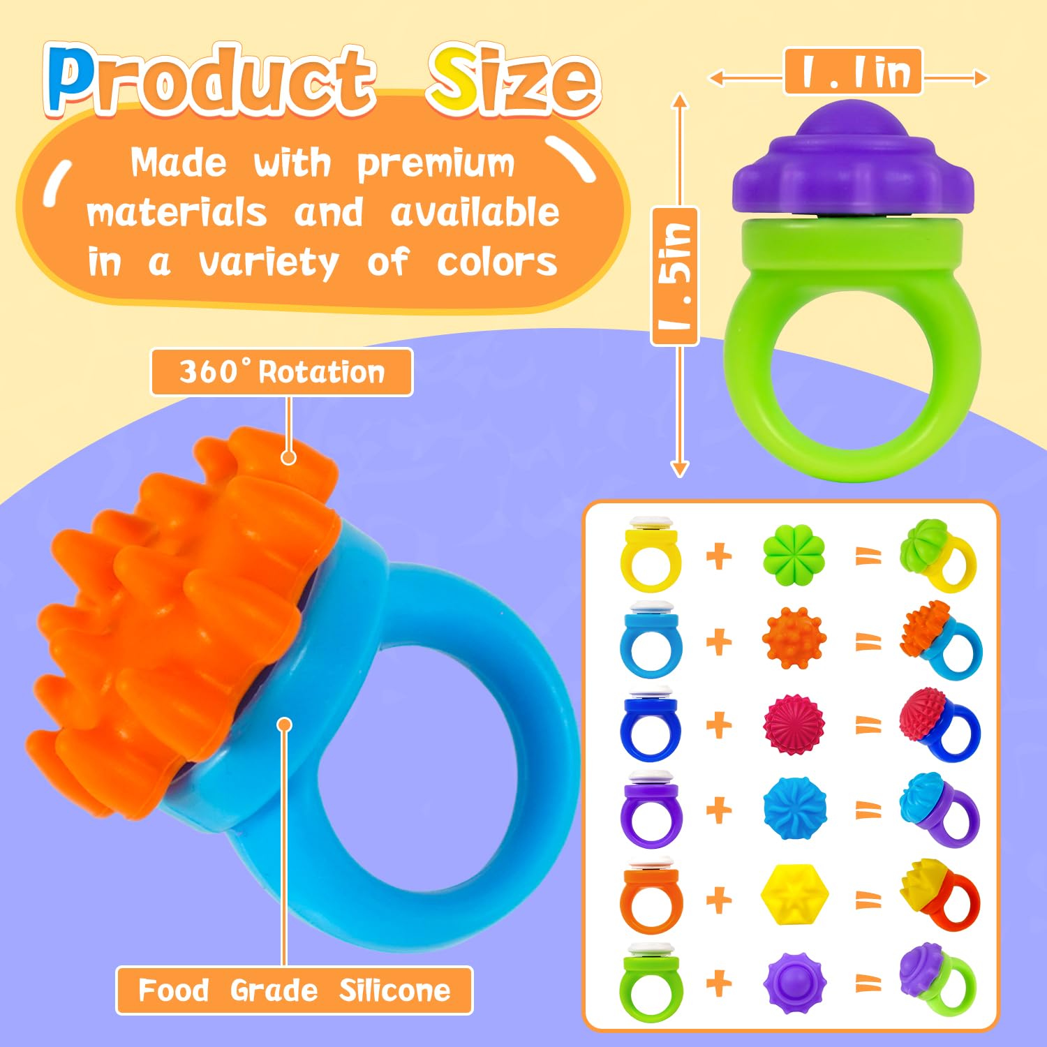 Vectronix fidget ring classroom use highlights quiet, focus-friendly stress relief.