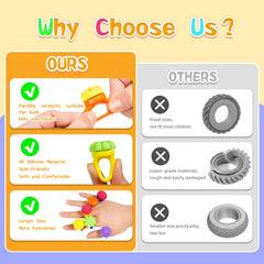 Vectronix fidget ring detachable pieces support DIY customization and social swapping.
