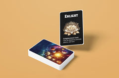 Vediic benefit cards in play showcase planetary powers for offense and defense.