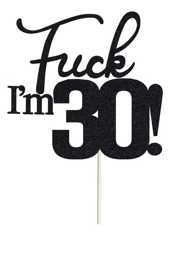 Veegood 30th topper on cake creates memorable party moments