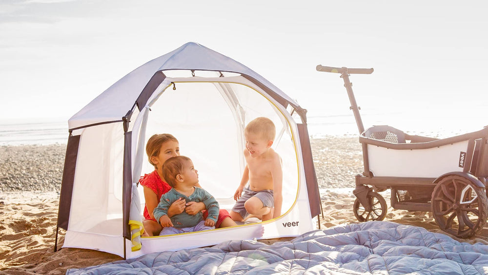 Veer Basecamp interior measures 56 by 43 by 35 inches