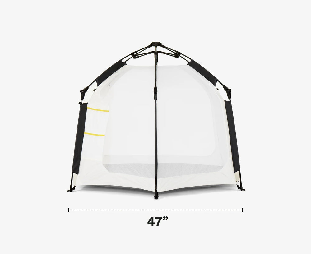 Veer Basecamp mesh sides and roof provide visibility and airflow