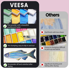 VEESA Starry Series compact gift set, perfect for creatives and valentines