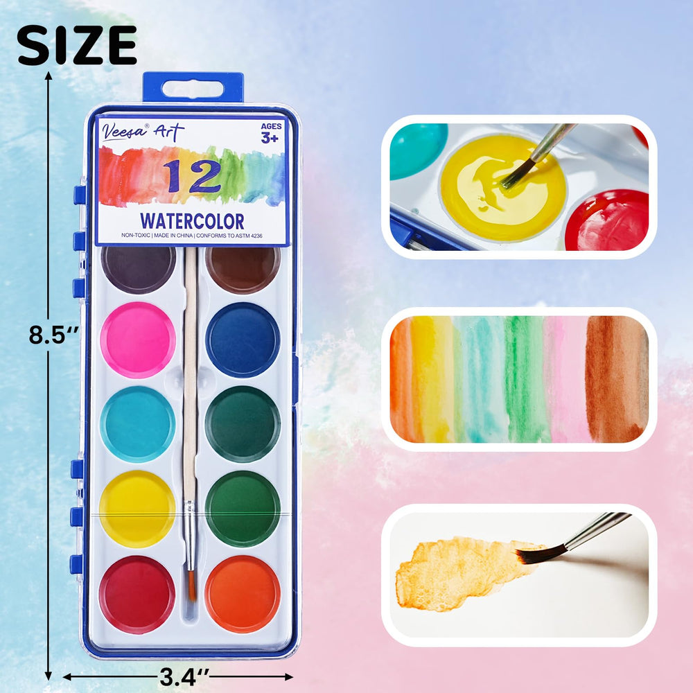 Kid-friendly, safety-certified colors meet ASTM D-4236 and EN71-3 standards.