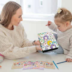 VEHODEVIA binder gift-ready design appeals to kids and collectors.