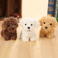 Vel dog anime plush keychain at 5-inch size, portable and fun.