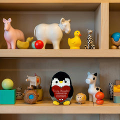 VELENTI crochet penguin keepsake ideal for birthdays and holidays