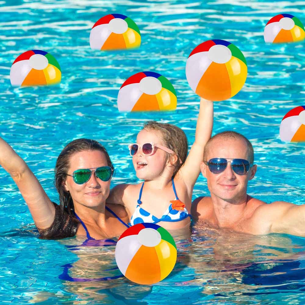 Vellibring versatile balls for decorations and poolside celebrations