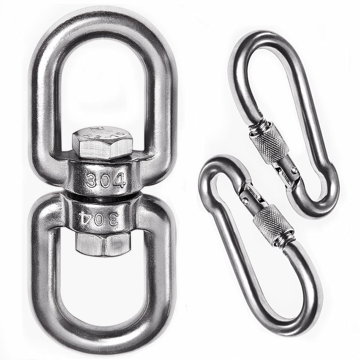 Velomill heavy-duty swivel ring for durable outdoor hangs
