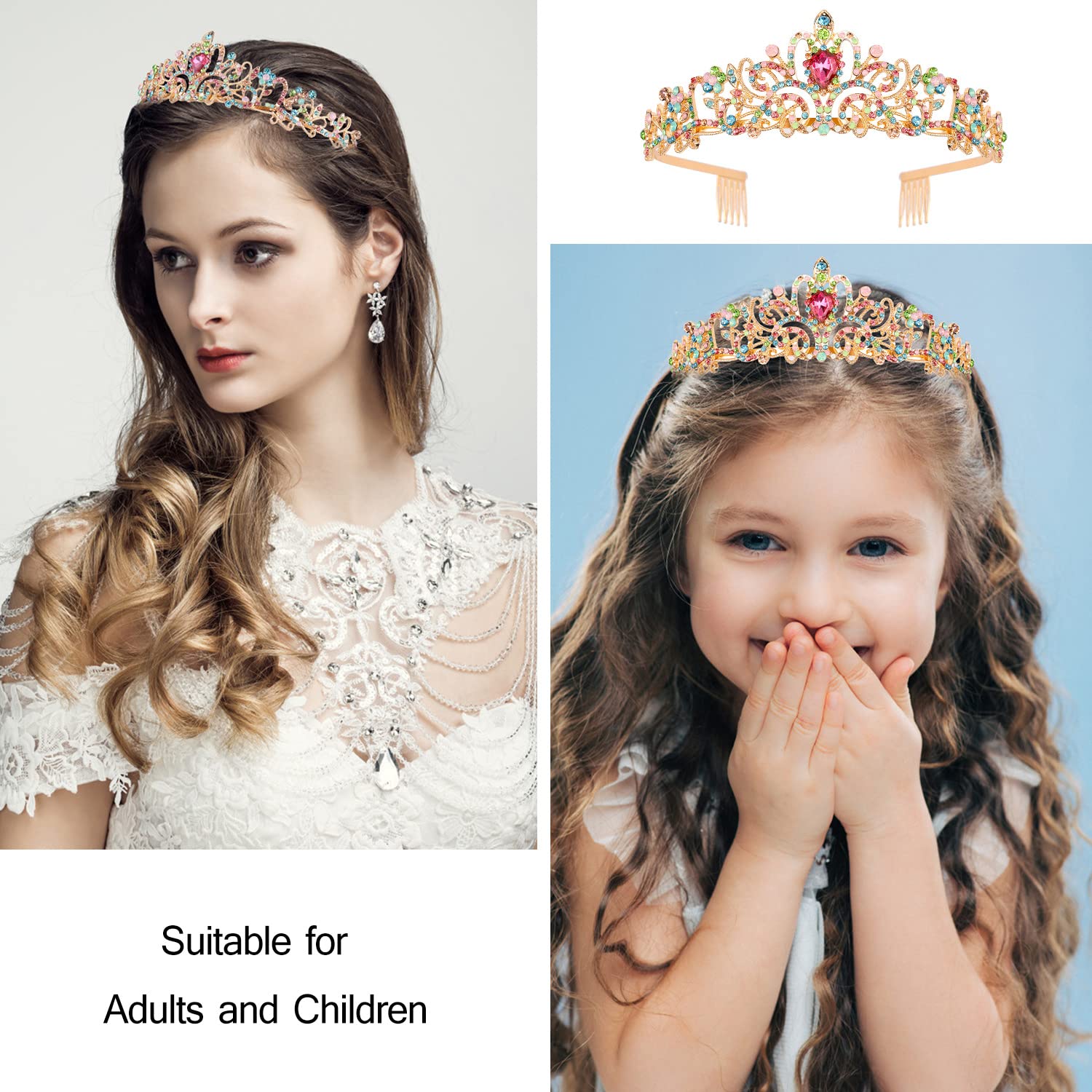VELSCRUN Birthday Sash 67-inch length for flexible princess sizing