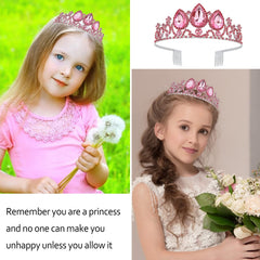 VELSCRUN princess crown for photoshoots, perfect for charming portraits.