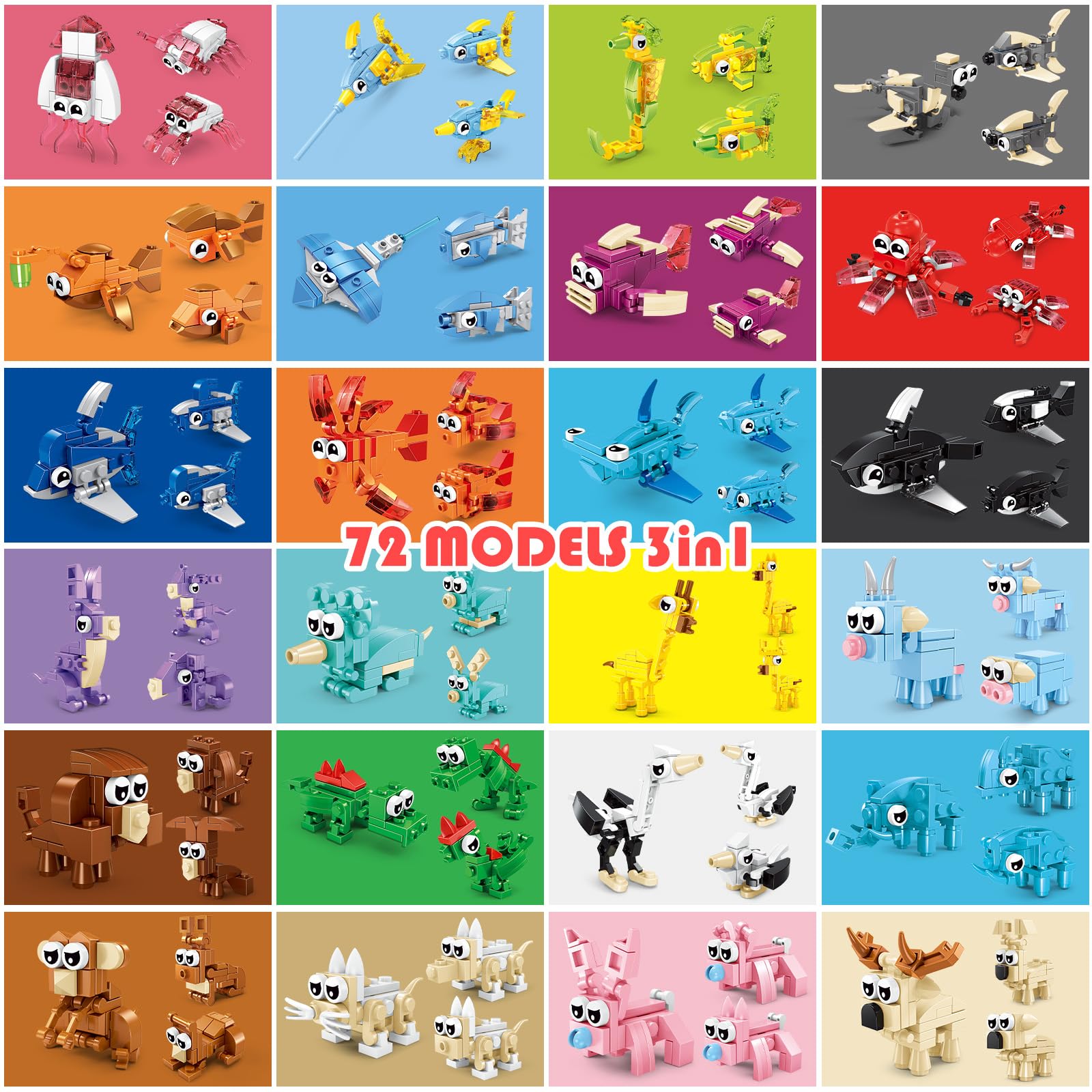 Easter basket stuffer VEMBAP mini animal builders for thoughtful gifts