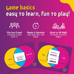 Six boards from VENNS WITH BENEFITS for flexible group play