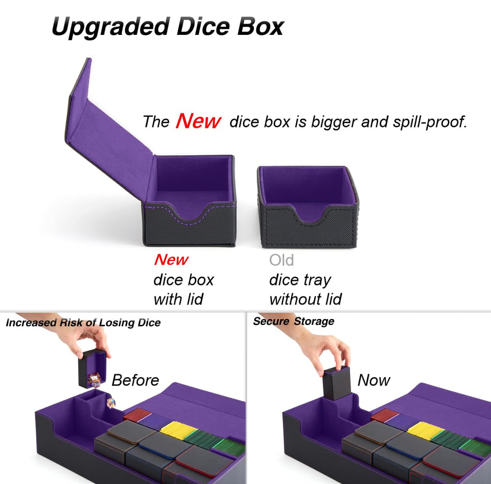 Venssu colorful dividers aid quick organization and access to cards.