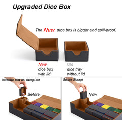 Venssu colorful dividers help quick card organization and retrieval.