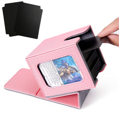 Venssu Commander Deck Box with window for quick deck identification