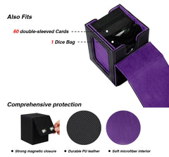 Venssu PU leather shell protects cards with soft microfiber interior