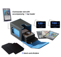 Venssu deck box dividers organize decks for quick switching.