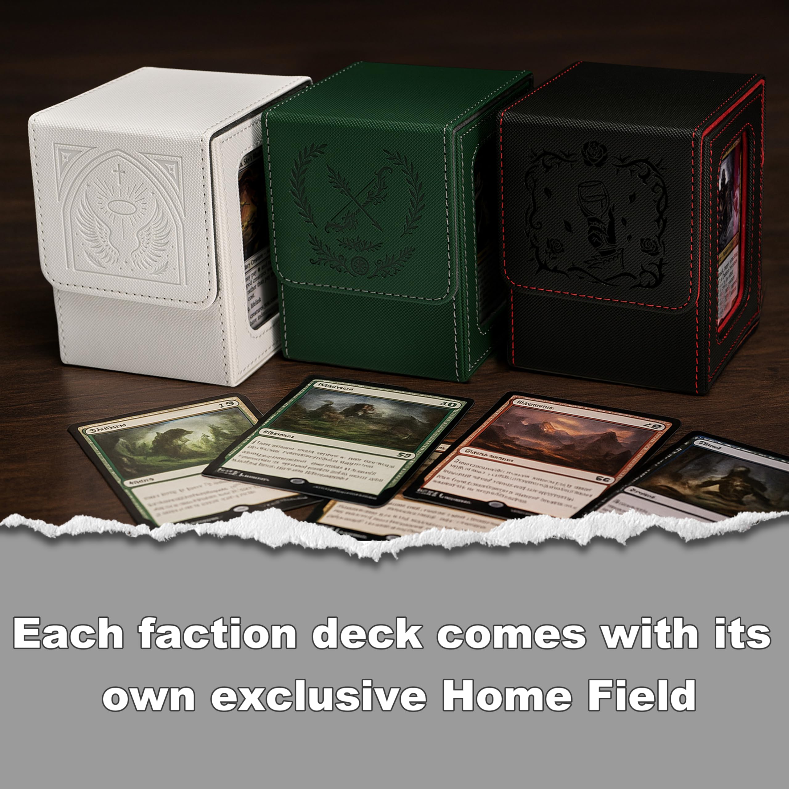 Venssu deck box magnetic closure provides secure, reliable closure.