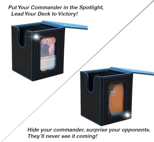 Venssu deck box top loader inside keeps cards safe during transport.