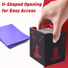 Venssu strong magnets ensure the box stays closed, even when carried