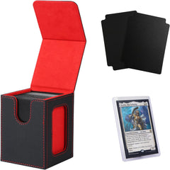 Venssu MTG Deck Box showing commander display slot for quick deck ID